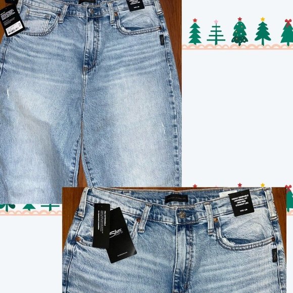 Silver Jeans Highly Desirable Universal High rise Straight Fit 32x28 buy 2/$28 - Picture 4 of 6